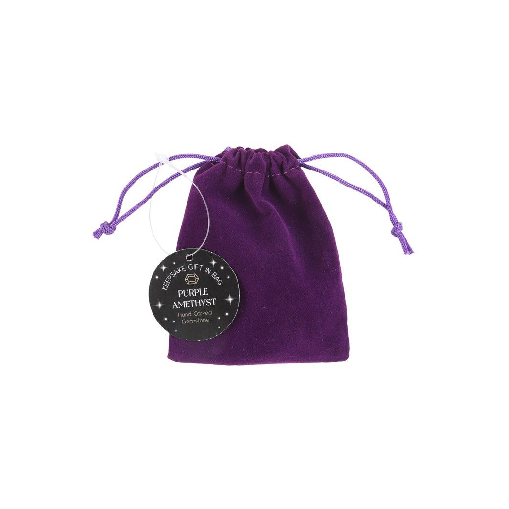 Amethyst Crystal Christmas Tree in a Bag