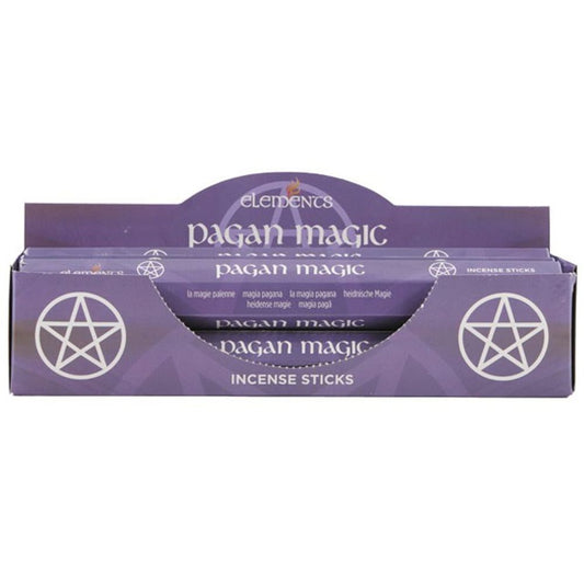 Set of 6 Packets of Elements Pagan Magic Incense Sticks