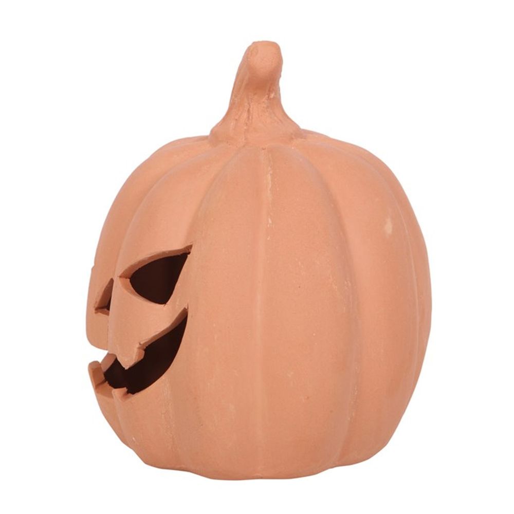 12.5cm Terracotta Pumpkin Ornament