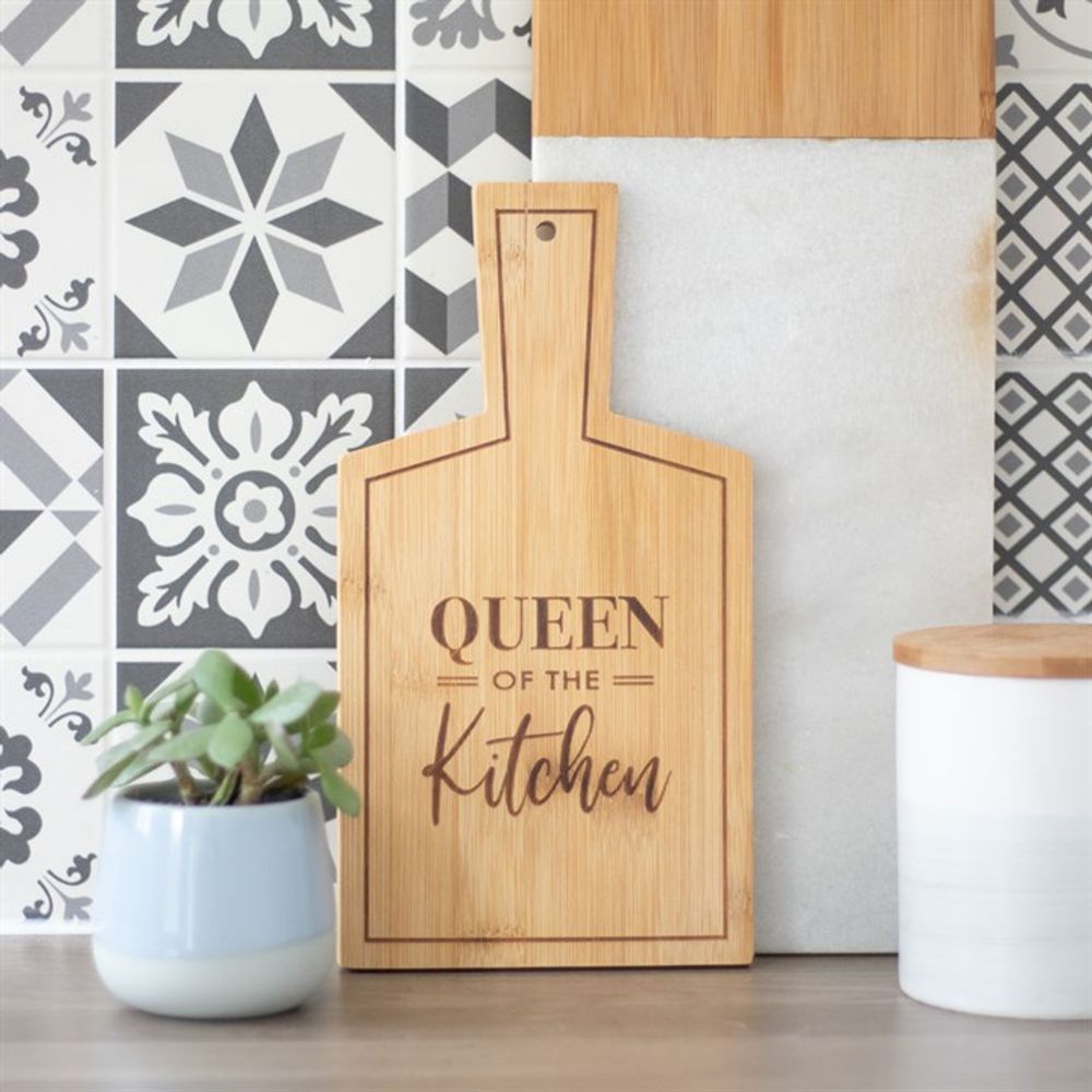 Queen of the Kitchen Bamboo Serving Board