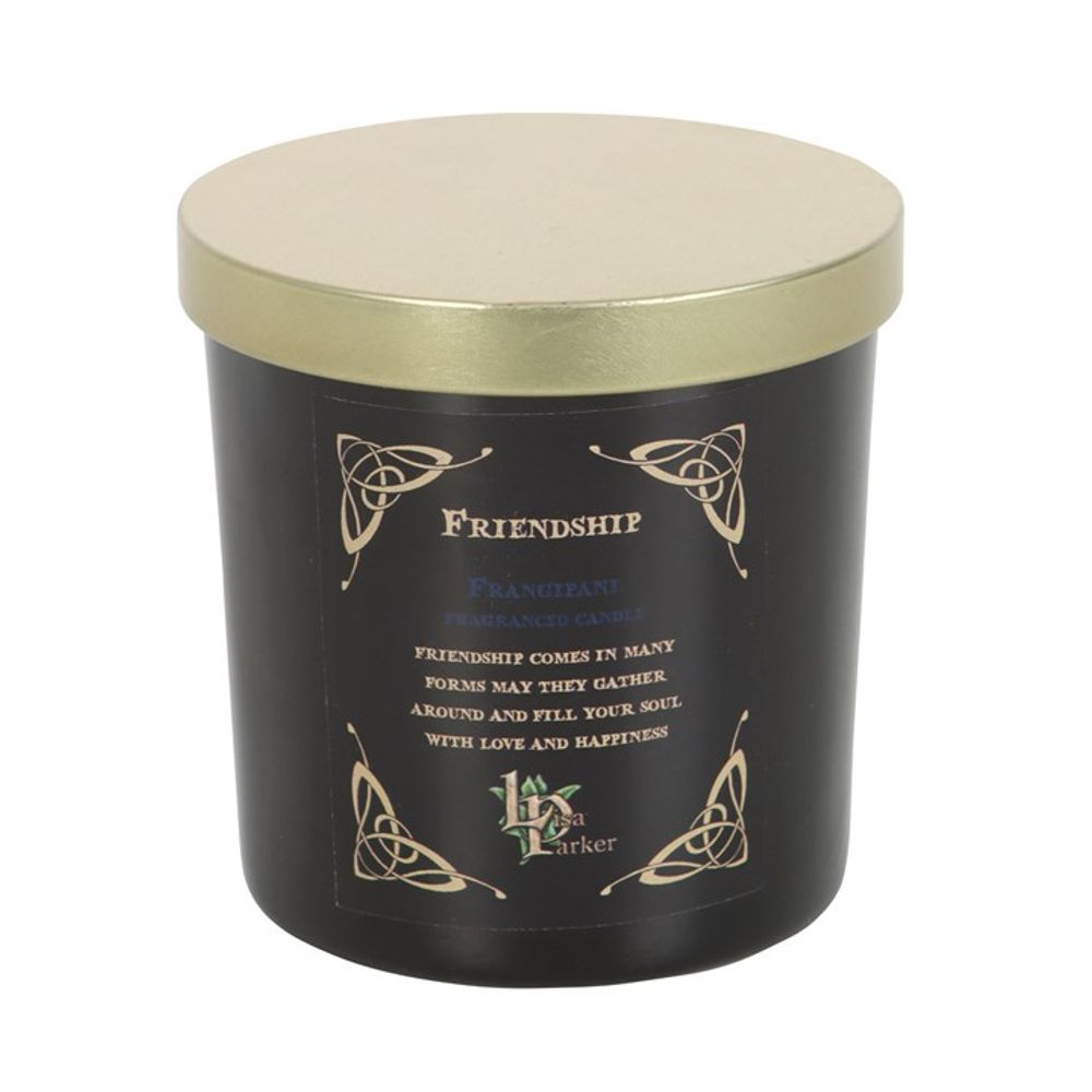 'Moon Gazing Hares' Friendship Candle by Lisa Parker