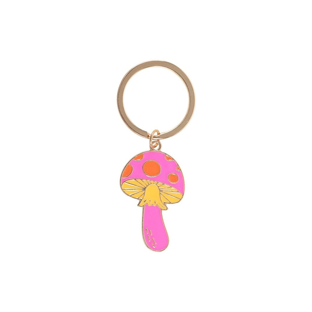 Funky Fungi Mushroom Keyring