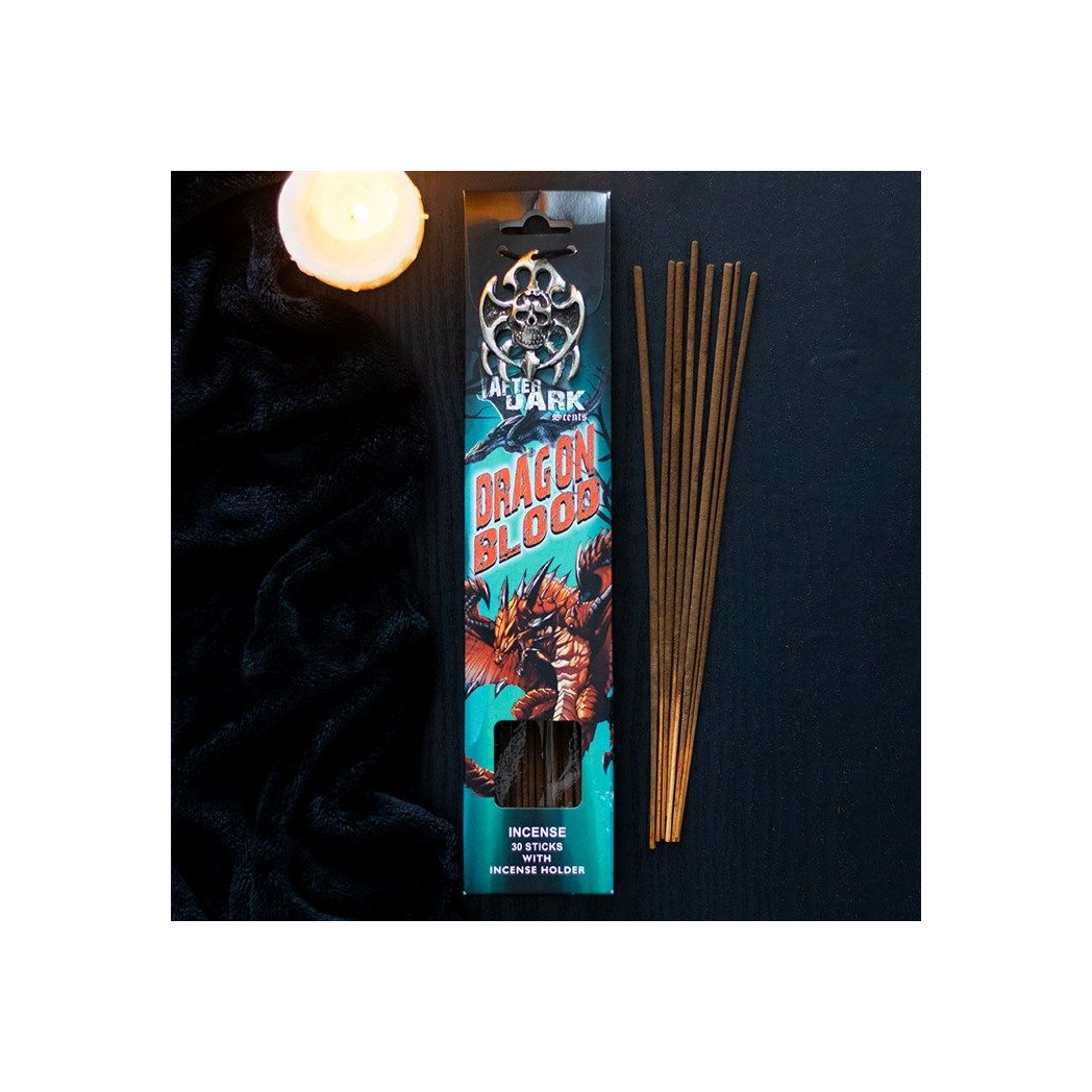 Dragon Blood Incense Sticks with Holder