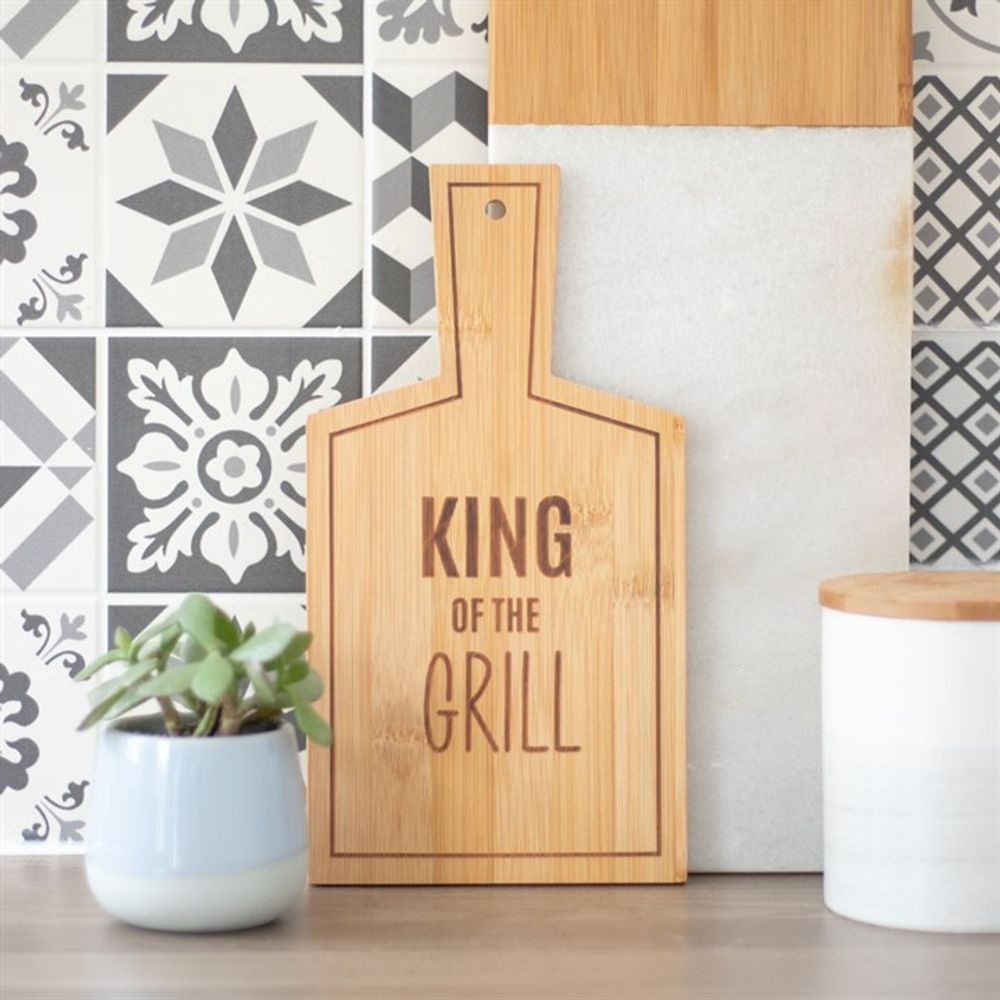 King of the Grill Bamboo Serving Board