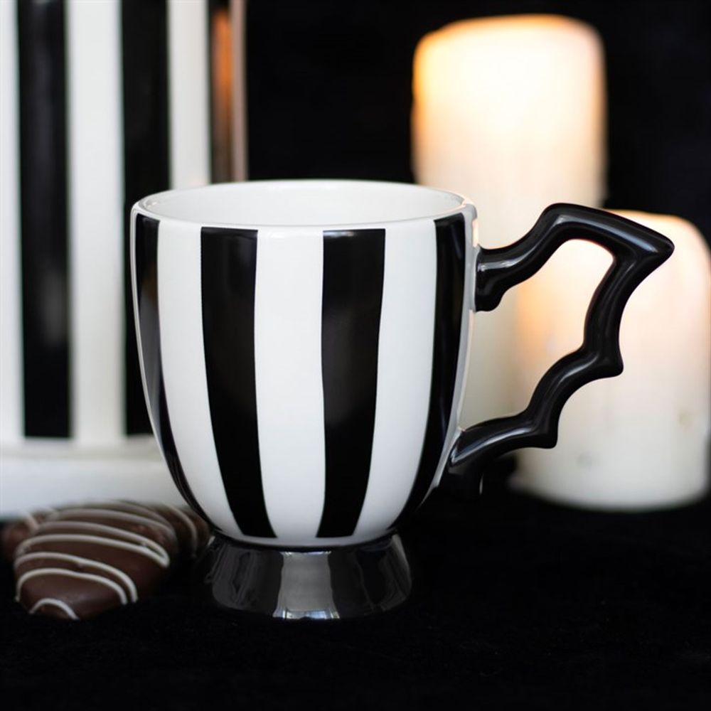 Striped Bat Wing Teacup